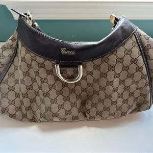 Genuine Gucci bag brown